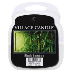 Village Candle Black Bamboo Candle 1 Each