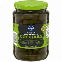 Kroger Whole Kosher Dill Cocktail Pickles