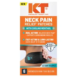 KT Tape Neck Patch, 6 ct.