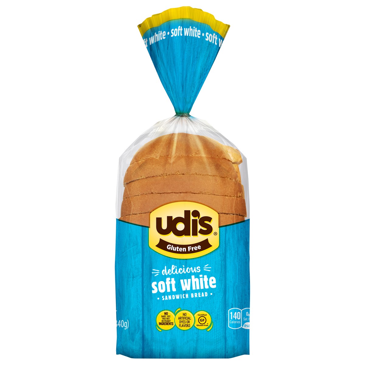 slide 1 of 5, Udi's Soft White Sandwich Bread 12 oz, 12 oz