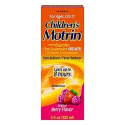 Motrin Childrens Berry Flavored Ibuprofen Kids Medicine - 8 Fl. Oz.