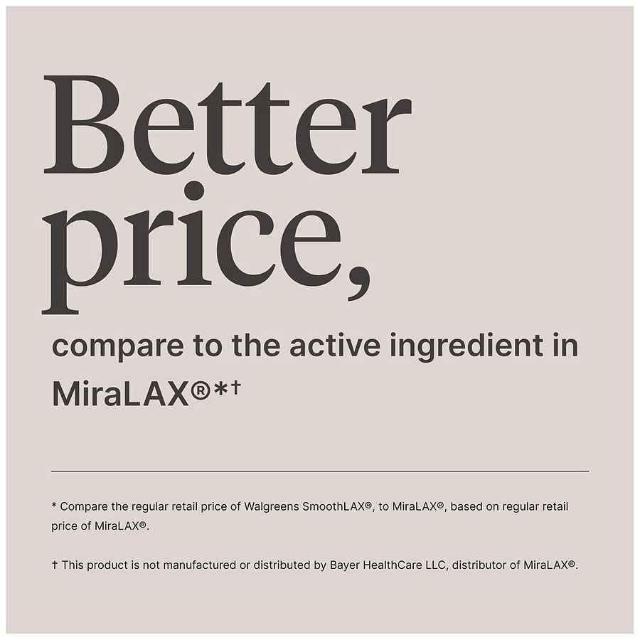 slide 2 of 5, Walgreens Smooth Lax Laxative Powder, 8.3 oz