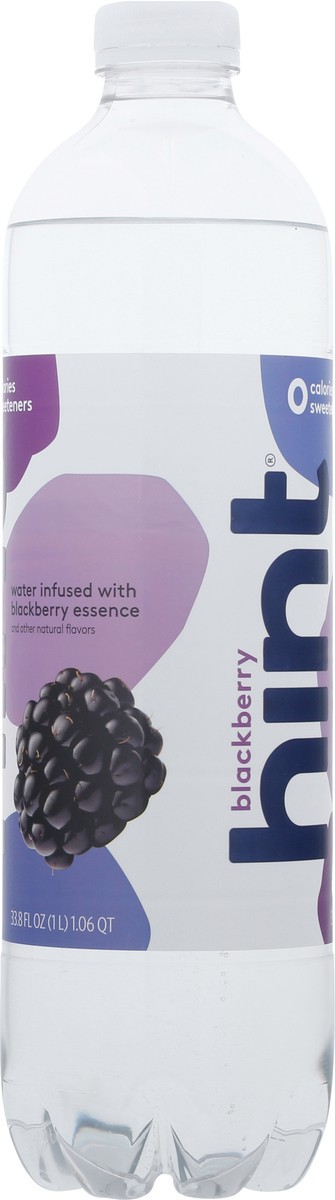 slide 3 of 13, Hint Blackberry Water 33.8 fl oz, 1 ct