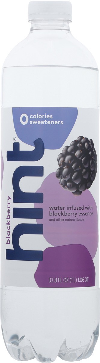 slide 9 of 13, Hint Blackberry Water 33.8 fl oz, 1 ct