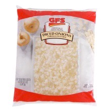 slide 1 of 1, GFS Diced Onions, 64 oz