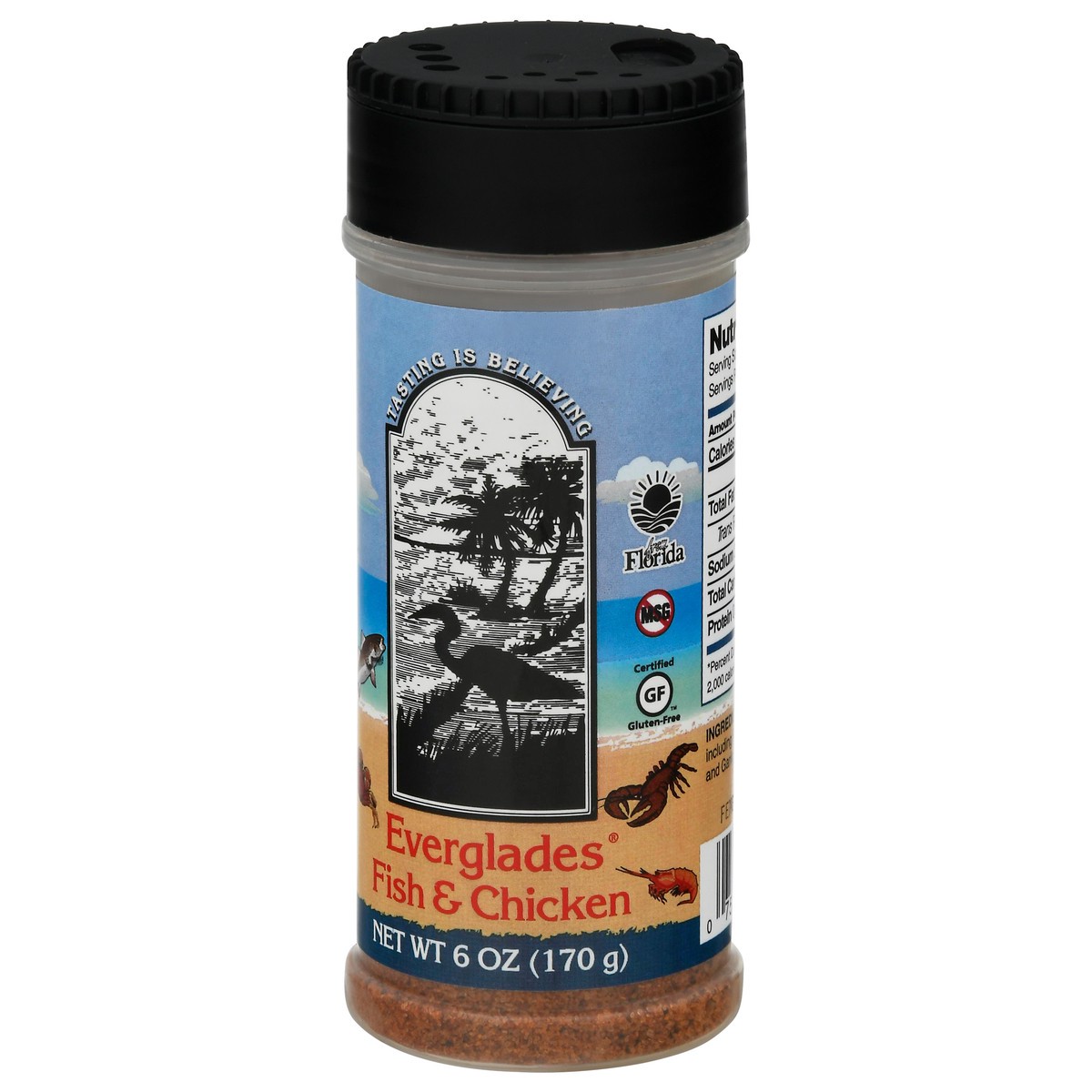 slide 2 of 9, Everglades Fish & Chicken Seasoning 6 oz, 6 oz