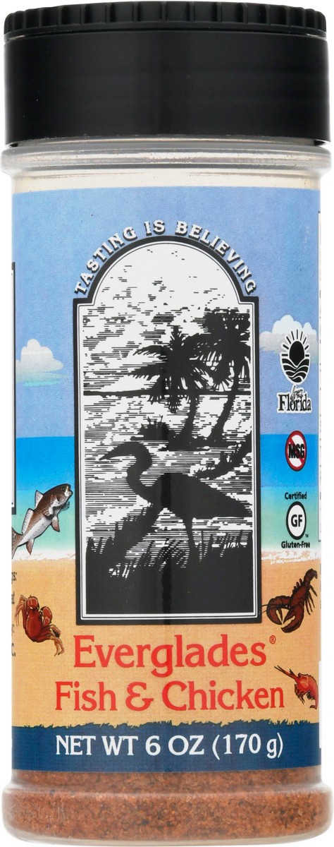 slide 5 of 9, Everglades Fish & Chicken Seasoning 6 oz, 6 oz