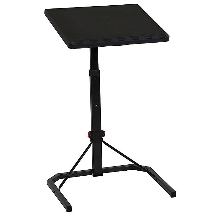 slide 1 of 7, Cosco Multi-Functional Adjustable Folding Table - Black, 1 ct