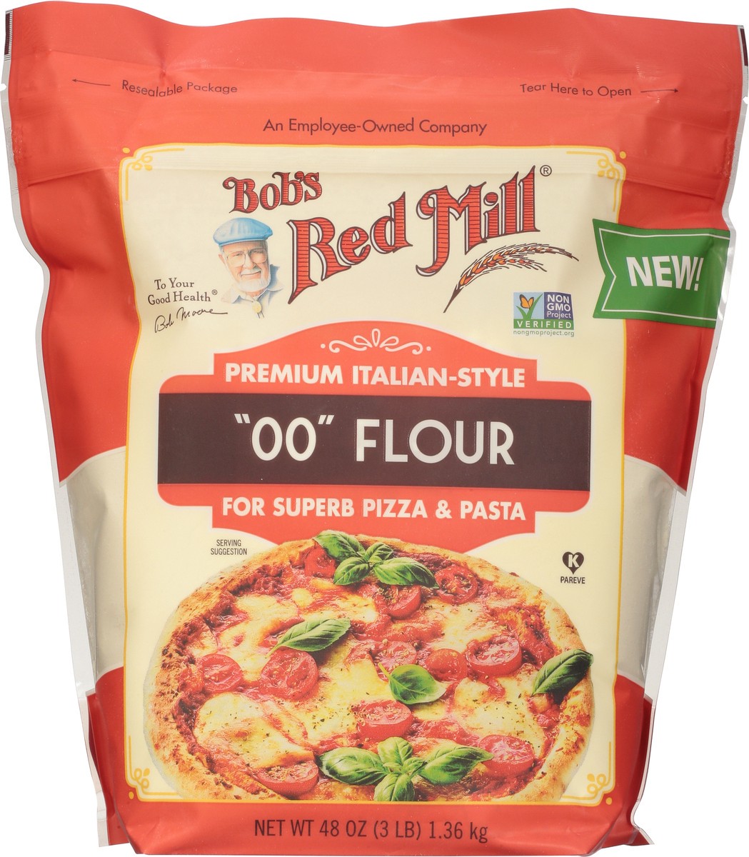 slide 9 of 9, Bob's Red Mill Premium Italian-Style 00 Flour 48 oz, 48 oz