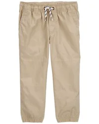 Carter's Baby Drawstring Joggers Khaki 24M