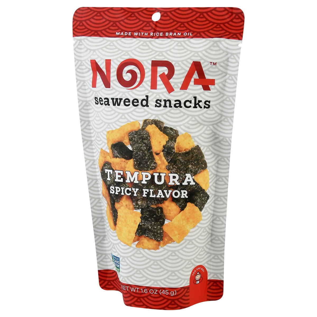 slide 3 of 9, Nora Snacks Spicy Seaweed Tempura, 1.6 oz