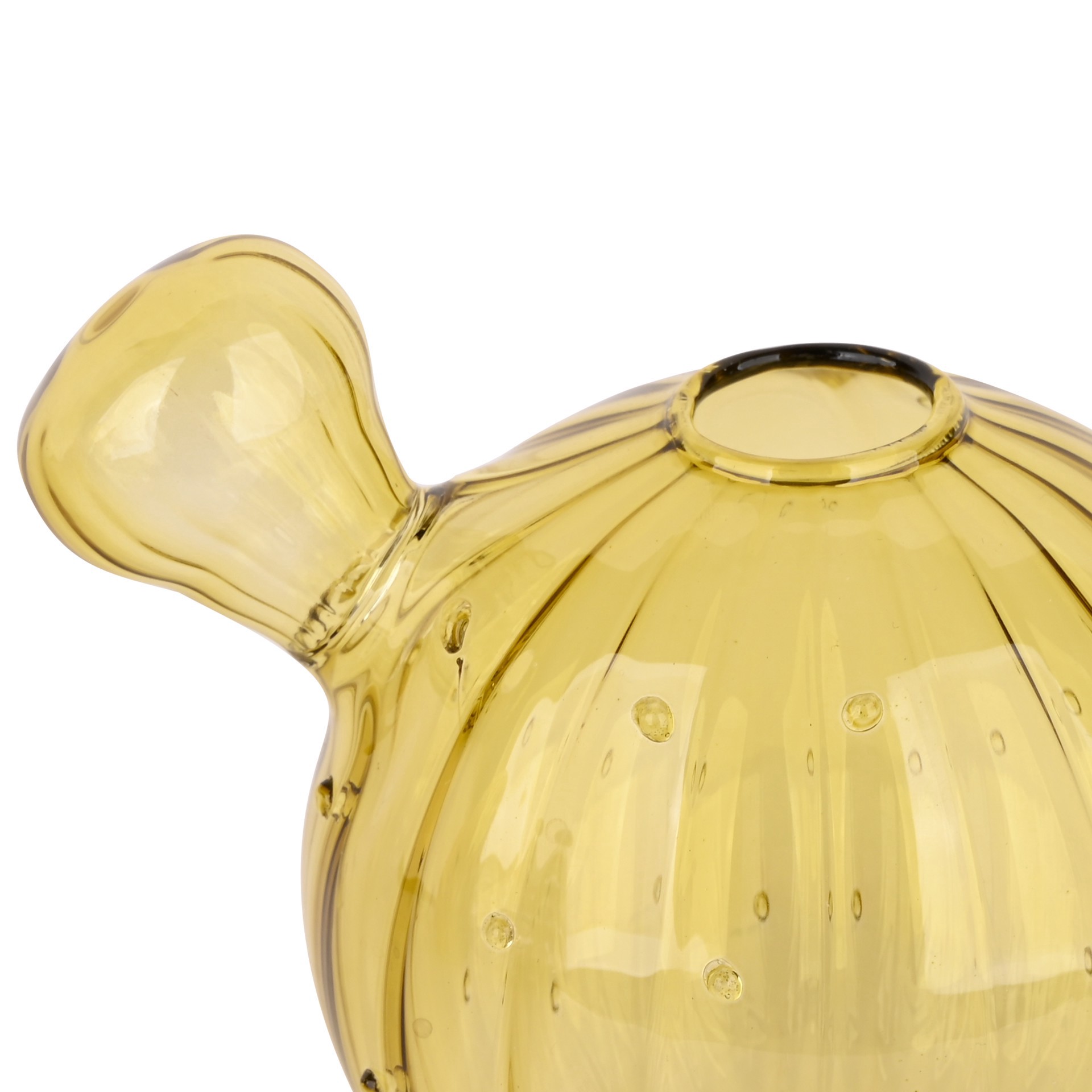 slide 2 of 3, 4.75" Short Glass Cactus By Ashland, 4.75 in