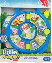 Fisher-Price Little People 1-1/2-5 World of Animals See N’ Say 1 ea