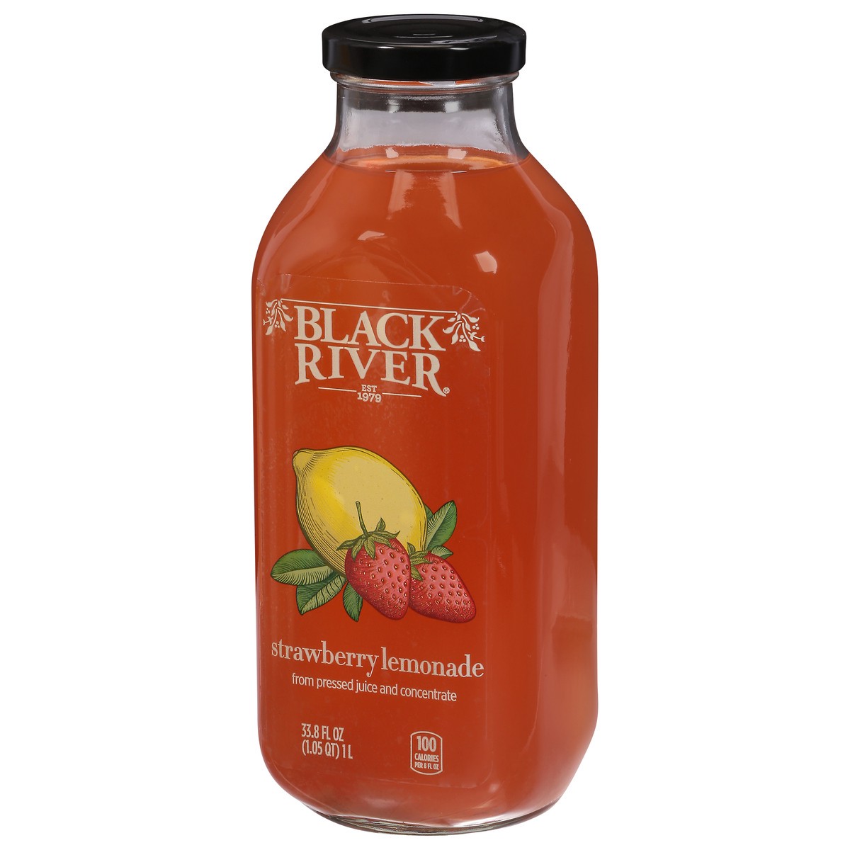 slide 11 of 14, Black River Strawberry Lemonade - 33.8 fl oz, 33.8 fl oz