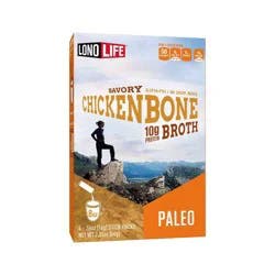 LonoLife Sipping Savory Chicken Bone Broth 4 - 0.56 oz Sticks