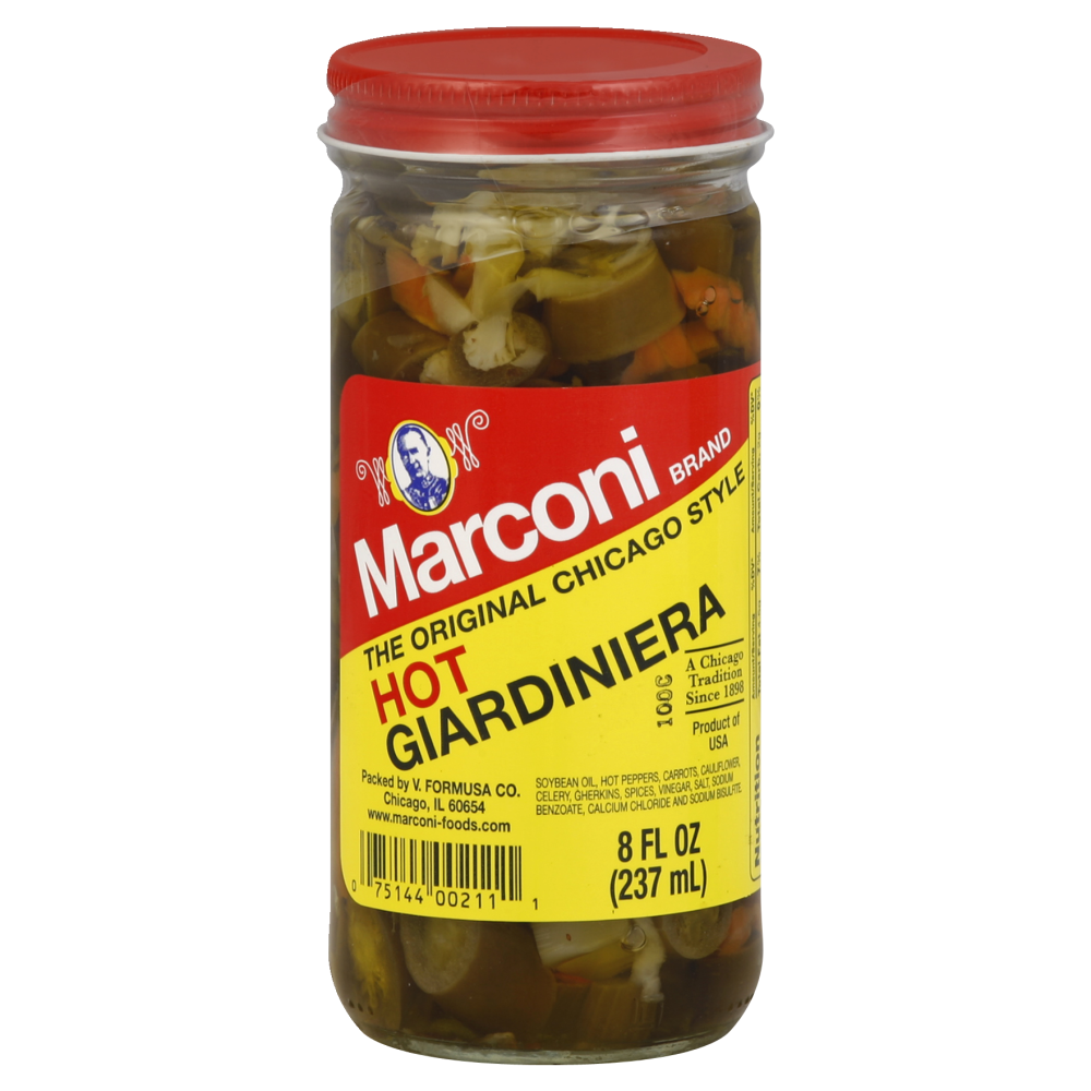 slide 1 of 2, Marconi Giardiniera 8 oz, 8 oz