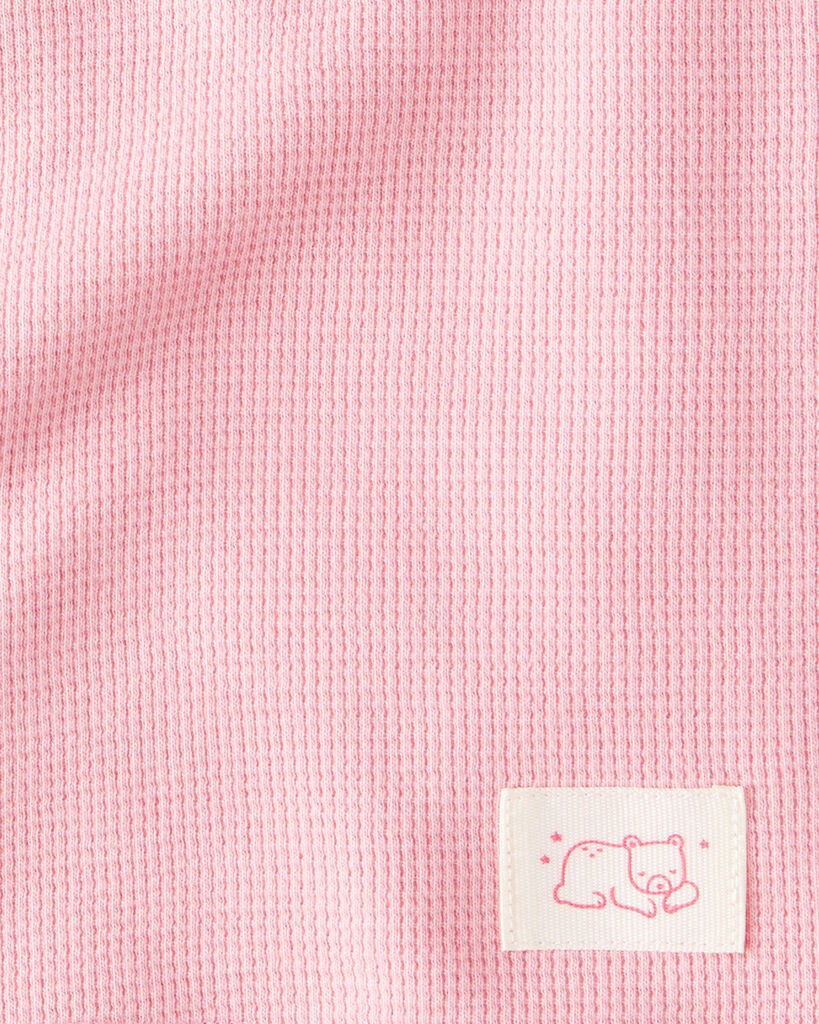 slide 3 of 3, Carter's Baby 2-Pack Waffle Knit Blankets - Pink Pink OSZ, 1 ct