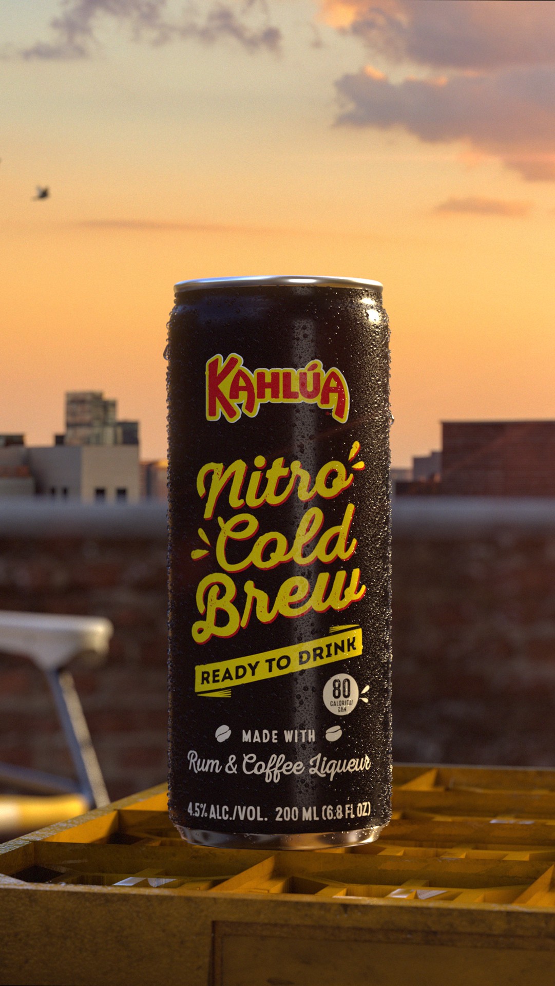 slide 4 of 7, Kahlua Nitro Cold Brew, 4 ct; 6.8 oz