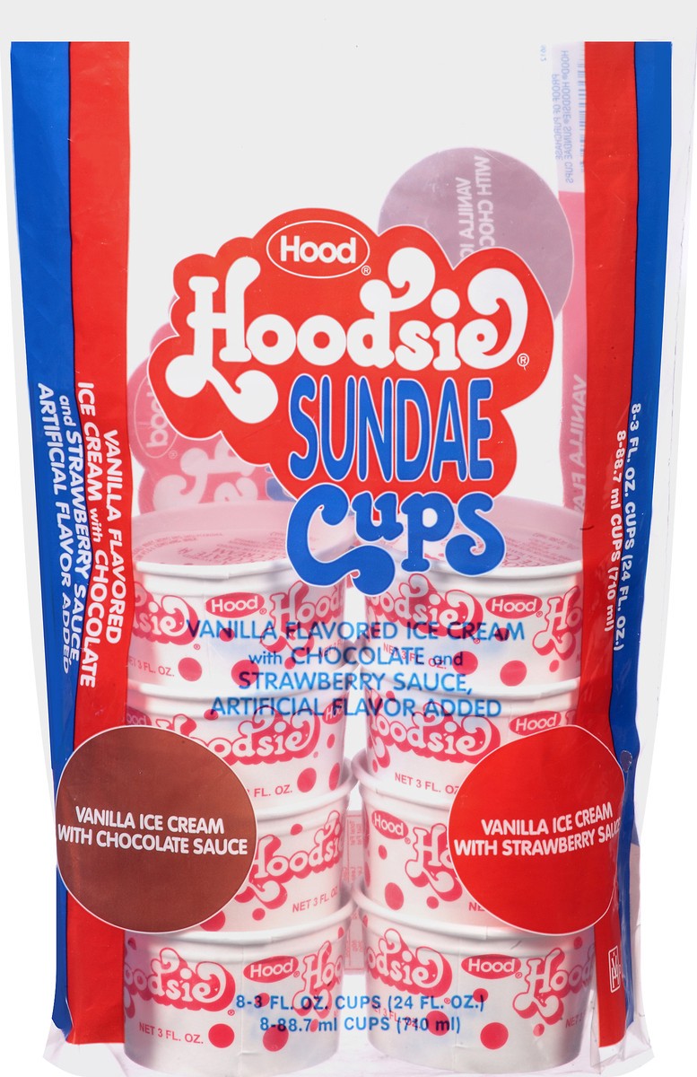 slide 7 of 8, Hood Hoodsie Sundae Cups, 3 oz