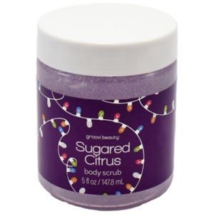slide 1 of 1, GROOVI BEAUTY Body Scrub - Sugared Citrus, 5 oz