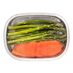 Mealtime Salmon with Asparagus
