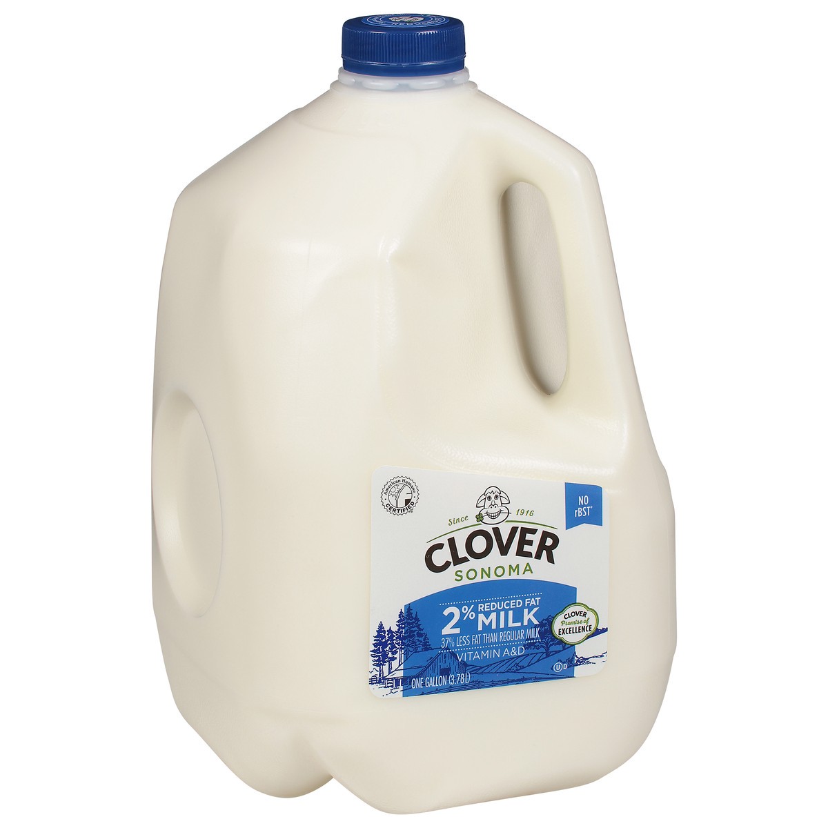 slide 3 of 9, Clover Sonoma 2% Reduced Fat Milk 1 gal, 1 gal