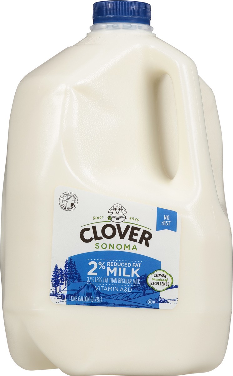 slide 9 of 9, Clover Sonoma 2% Reduced Fat Milk 1 gal, 1 gal