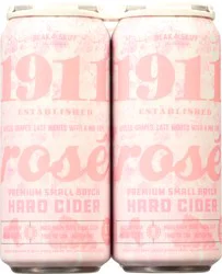 1911 Established Premium Small Batch Rose Hard Cider 4 - 16 oz Cans