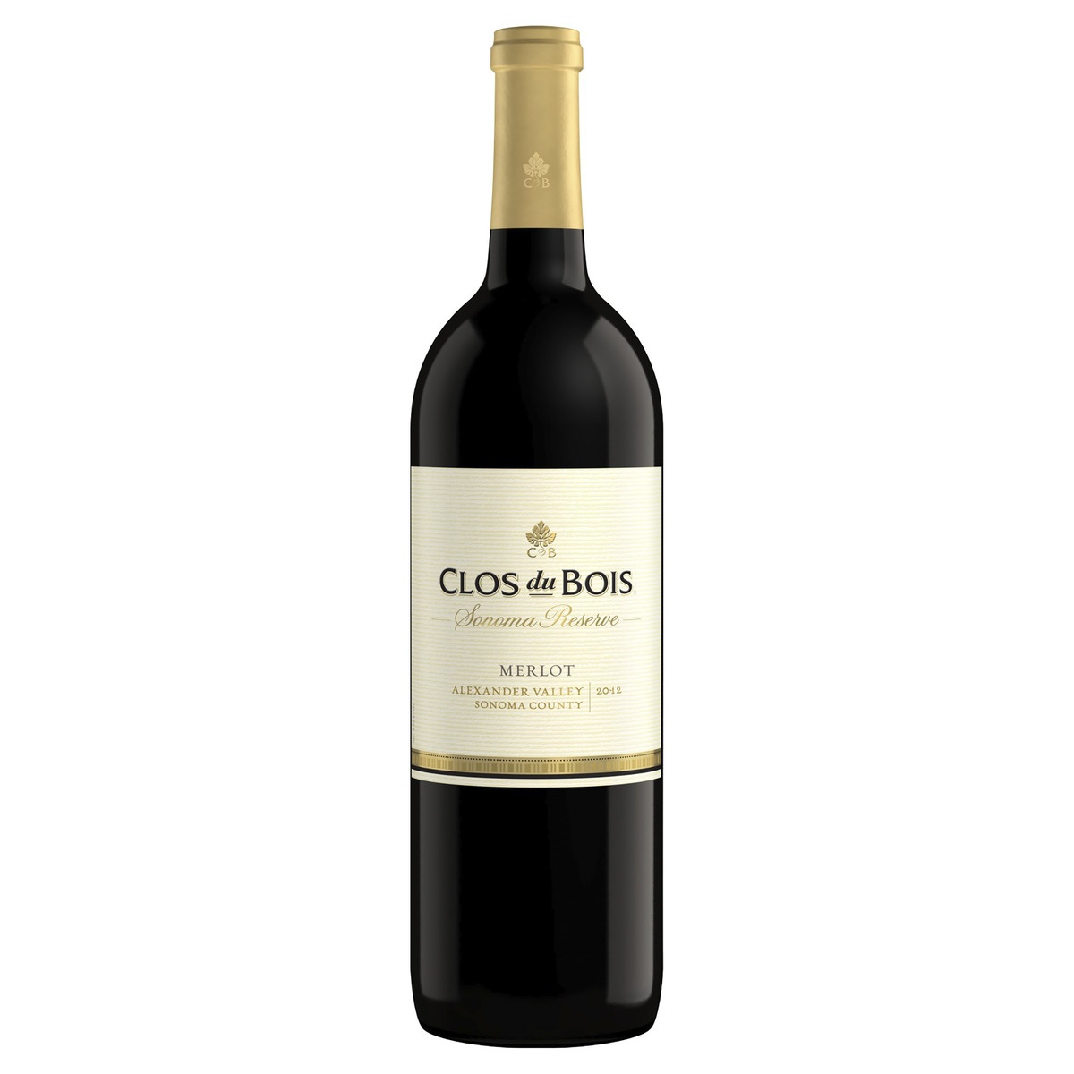 slide 1 of 1, Clos Du Bois Alex Valley Merlot, 750 ml