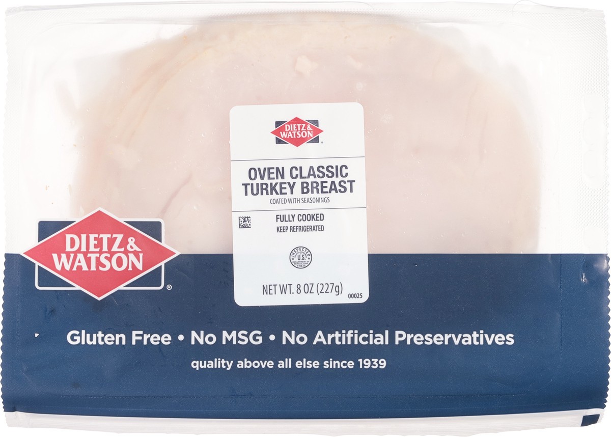 slide 13 of 14, Dietz & Watson Oven Classic Turkey Breast 8 oz, 8 oz