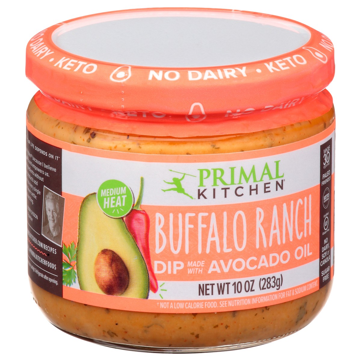slide 5 of 13, Primal Kitchen Dip, Buffalo Ranch, 1 ct