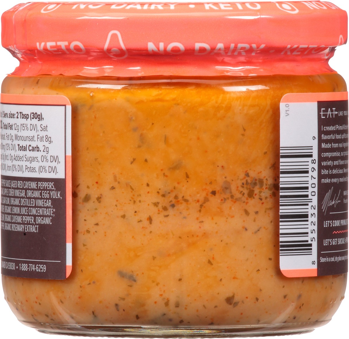 slide 8 of 13, Primal Kitchen Dip, Buffalo Ranch, 1 ct