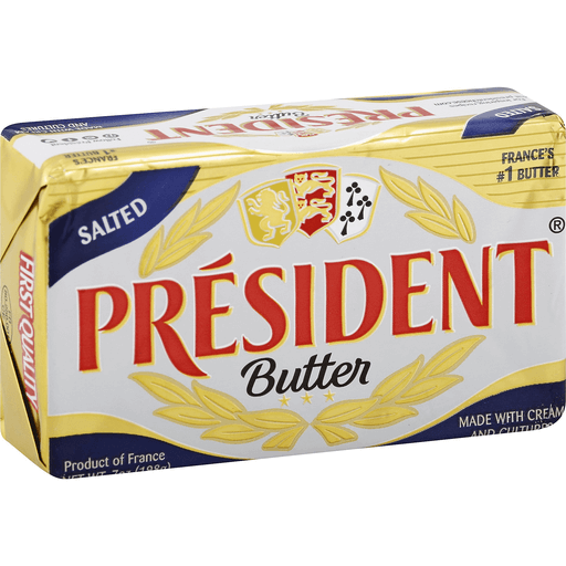 slide 1 of 1, Président Butter Salted, 7 oz