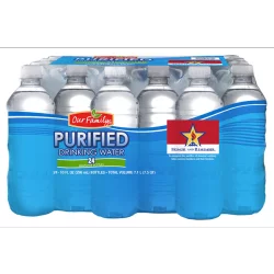 Our Family Purified Water - 24 ct