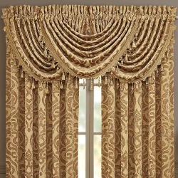 J. Queen New York Sicily Window Valance - Gold
