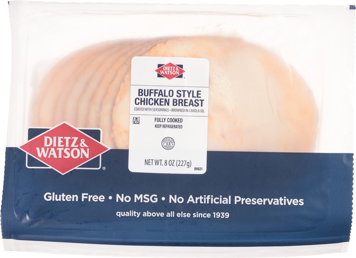slide 4 of 13, Dietz & Watson Buffalo Style Chicken Breast 8 oz, 8 oz