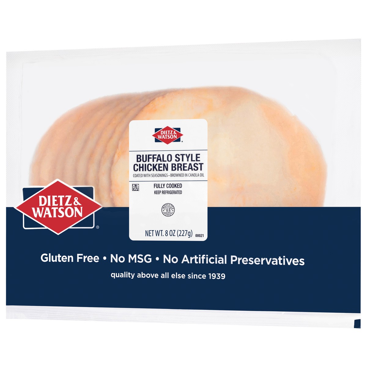 slide 12 of 13, Dietz & Watson Buffalo Style Chicken Breast 8 oz, 8 oz