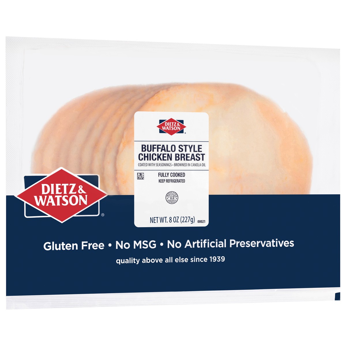 slide 11 of 13, Dietz & Watson Buffalo Style Chicken Breast 8 oz, 8 oz