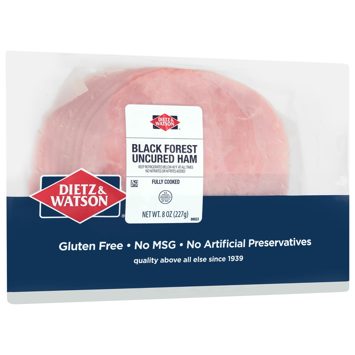 slide 9 of 13, Dietz & Watson Uncured Black Forest Ham 8 oz, 8 oz