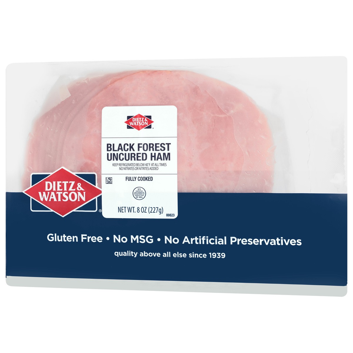 slide 5 of 13, Dietz & Watson Uncured Black Forest Ham 8 oz, 8 oz