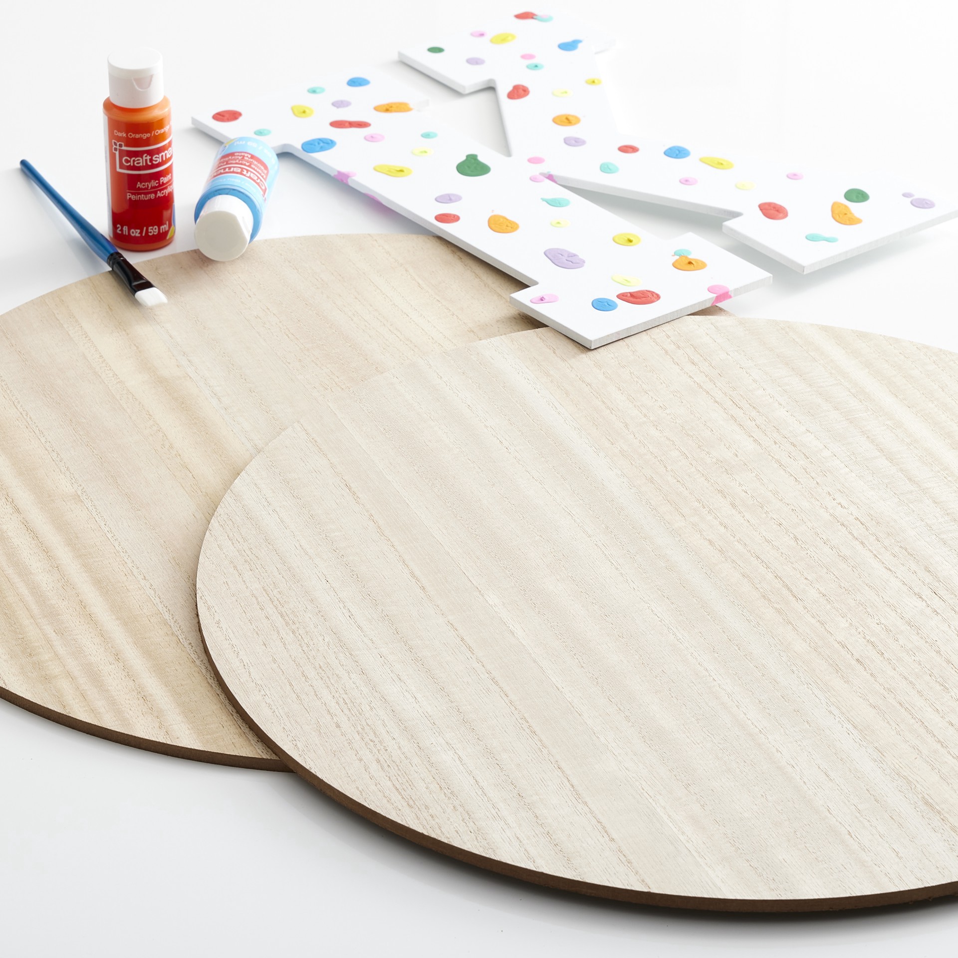 slide 2 of 3, 18" Circle Plaque By Make Market, 2ct., 2 ct