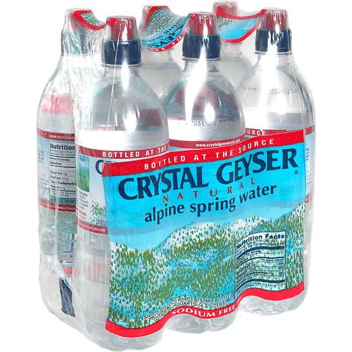 slide 2 of 2, Crystal Geyser Spring Water, 6 ct; 25.3 fl oz