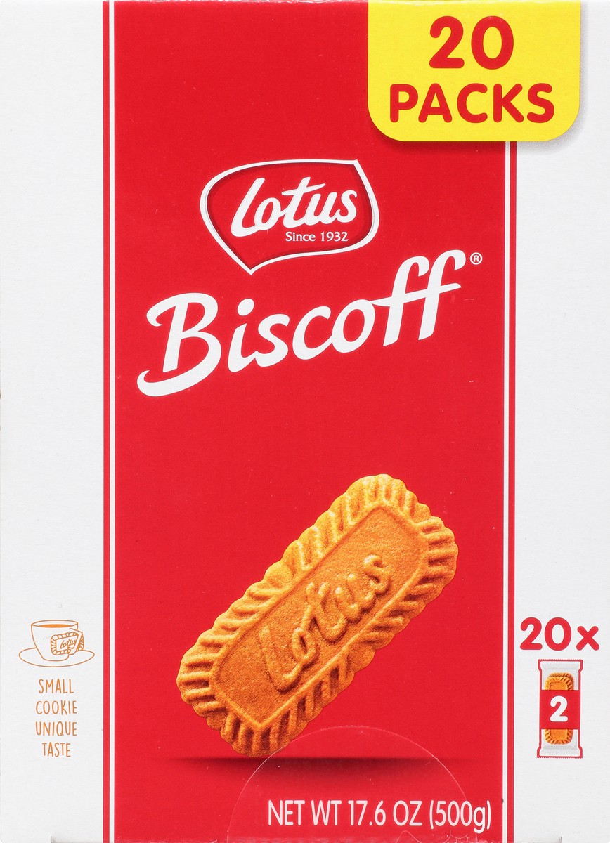 slide 3 of 13, Lotus Biscoff 20 Packs Cookie 20 ea, 20 ct