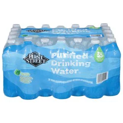 First Street Purified Drinking Water - 35 ct; 16.9 oz