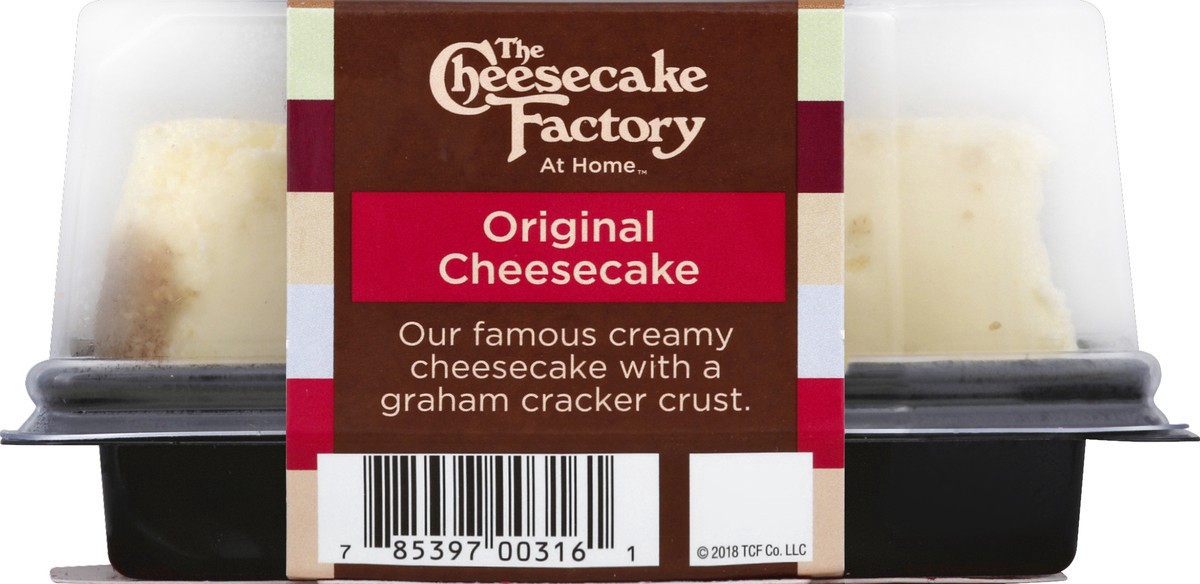 slide 8 of 9, Cheesecake Factory The Cheesecake Factory At Home - Single Serve Original Frozen Cheesecake Slice - 3.43oz, 3.43 oz