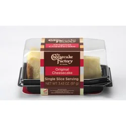 Cheesecake Factory The Cheesecake Factory At Home - Single Serve Original Frozen Cheesecake Slice - 3.43oz