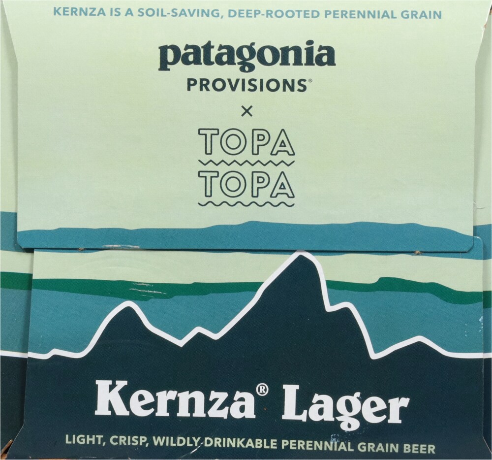 slide 4 of 4, Patagonia Provisions Kernza Lager Cans, 6 ct; 12 fl oz