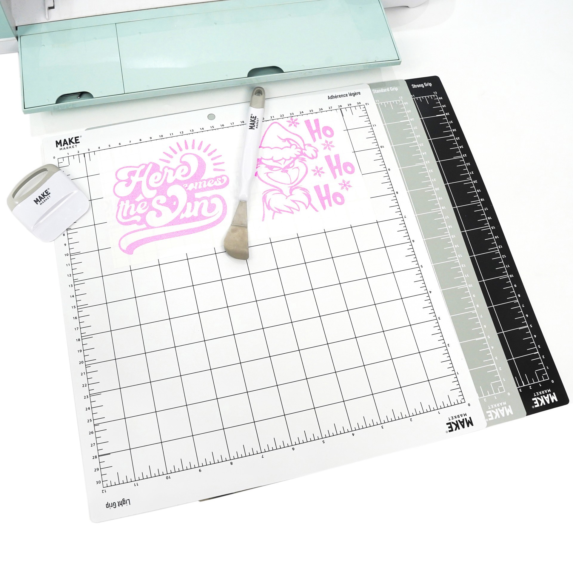slide 7 of 7, 12" X 12" Adhesive Cutting Mat Set By Make Market, 12 in x 12 in