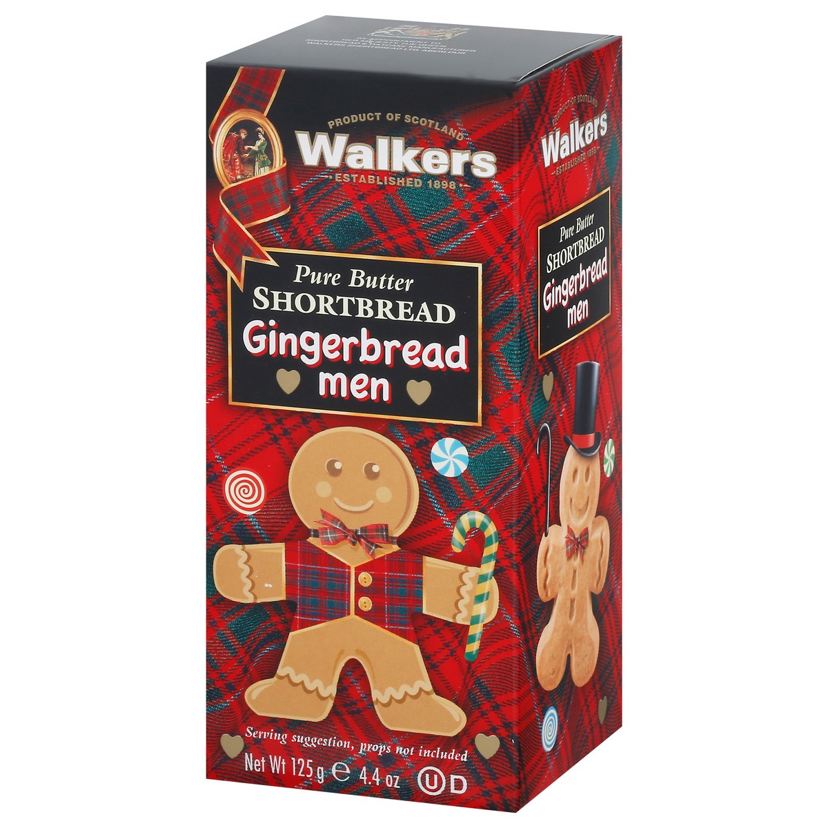 slide 9 of 9, Walker's Gingerbread Men Shortbread 4.4 oz, 4.4 oz