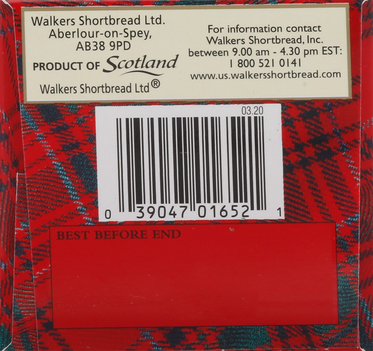 slide 7 of 9, Walker's Gingerbread Men Shortbread 4.4 oz, 4.4 oz